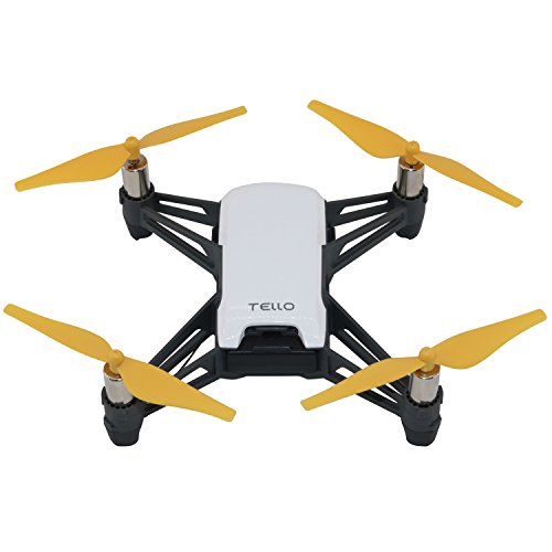 Anbee 5-Colors Propellers Colored Props Blades for Tello and Tello EDU Drone, Pack of 5 Set (Red/White/Blue/Black/Yellow) from Anbee