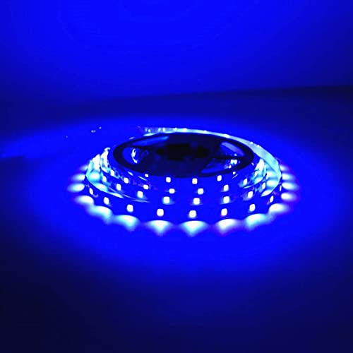 Battery Operated Lights, Led Strip Lights Battery Powered, Battery Led Light with Led Light Battery Powered Flexible Ribbon Light, 300leds Cool Warming-5M / 16.4ft (Blue) by COOBATG