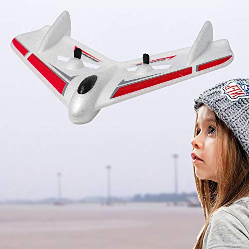 RC Plane Remote Control Airplane - OTTCCTOY RTF 2CH Remote Control Ghost Airplane Indoor Outdoor 2.4GHz Radio Control Aircraft for Kids (2 Batteries) by OTTCCTOY