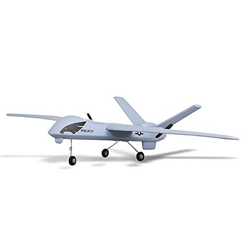 RC Plane Remote Control Airplane - 2.4Ghz 2 Channels DIY RC Predator Aircraft with 3-Axis Gyro for Beginner RC Plane with 2 batteries, Wingspan 660mm from PLRB