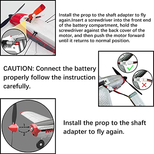 VOLANTEXRC RC Airplane 4-CH Remote Control Aircraft Ready to Fly P51 Mustang Radio Controlled Plane for Beginners with Xpilot Stabilization System, One Key Aerobatic (761-5 RTF) by EXHOBBY LIMITED