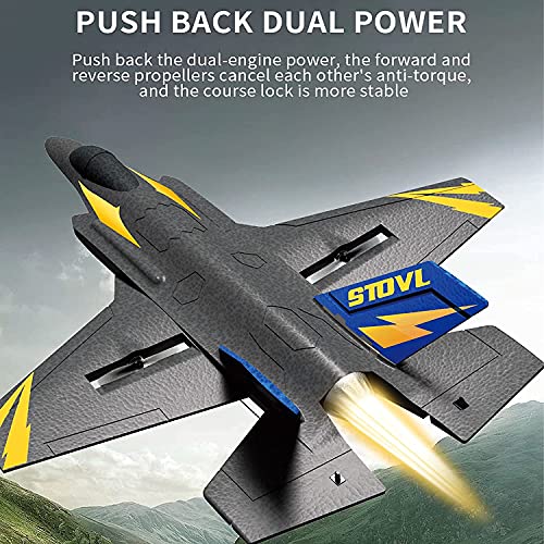 RC Plane - 2.4Ghz 4 Channels Remote Control Airplane Ready to Fly,RC Plane Built in 6-Axis Gyro,3D/6G Fly Modes RC Jet for Advanced Kids Adult,Entry Training Level RC Plane for Beginner by QY