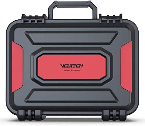 VCUTECH Mavic Air 2 Air 2S Waterproof Hard Carrying Case Compatible with DJI Mavic Air 2 Air 2S Drone/Fly More Combo & Drone Accessories, Top Grade Foam Insert, Anti-Crash with Full Protection by VCUTECH