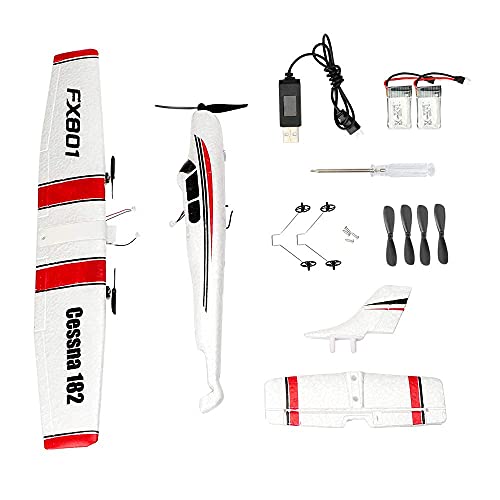 Remote Control Airplane,RC Plane Ready to Fly 2.4Ghz 2 Channel EPP RC Aircraft for Kids Boys Beginner from Behorse