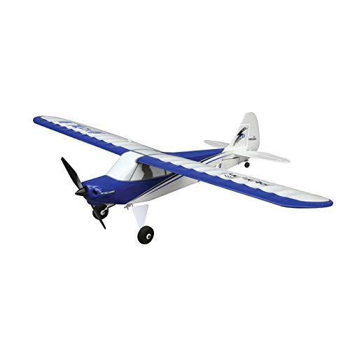 HobbyZone Sport Cub S 2 RC Airplane BNF Basic with Safe (Transmitter, Battery and Charger Not Included), HBZ44500, Blue & White from Horizon Hobby