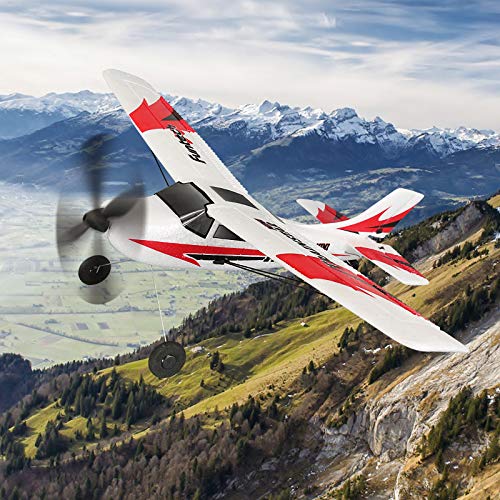 RC Plane Remote Control Airplane 3 Channel with 2.4Ghz Radio Control 6 Axis Gyro, Durable EPP Foam, Easy & Ready to Fly for Beginners,Great Little Plane for Kids and Adults from FUNTECH