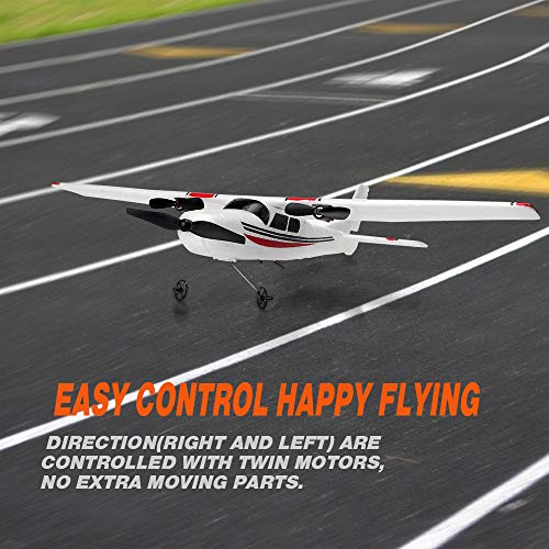 Remote Control Airplane,RC Plane Ready to Fly 2.4Ghz 2 Channel EPP RC Aircraft for Kids Boys Beginner from Behorse