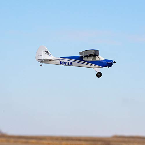 HobbyZone Sport Cub S 2 RC Airplane BNF Basic with Safe (Transmitter, Battery and Charger Not Included), HBZ44500, Blue & White from Horizon Hobby