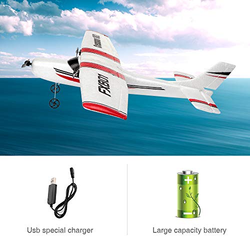 Remote Control Airplane,RC Plane Ready to Fly 2.4Ghz 2 Channel EPP RC Aircraft for Kids Boys Beginner from Behorse