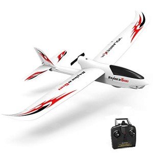 VOLANTEXRC RC Glider Plane Remote Control Airplane Ranger600 Ready to Fly, 2.4GHz Radio Control Aircraft with 6-Axis Gyro Stabilizer, Excellent Glider Performance for Beginners (761-2 RTF) by EXHOBBY LIMITED