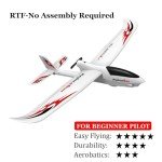 VOLANTEXRC RC Glider Plane Remote Control Airplane Ranger600 Ready to Fly, 2.4GHz Radio Control Aircraft with 6-Axis Gyro Stabilizer, Excellent Glider Performance for Beginners (761-2 RTF) by EXHOBBY LIMITED