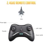 HAWK'S WORK 2 CH RC Airplane, F-22 RC Plane Ready to Fly, 2.4GHz Remote Control Airplane, Easy to Fly RC Glider for Kids & Beginners by HAWK'S WORK