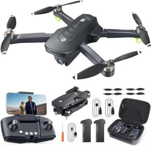 Holy Stone GPS Drone with 4K Camera for Adults - HS175D RC Quadcopter with Auto Return, Follow Me, Brushless Motor, Circle Fly, Waypoint Fly, Altitude Hold, Headless Mode, 46 Mins Long Flight from Holy Stone