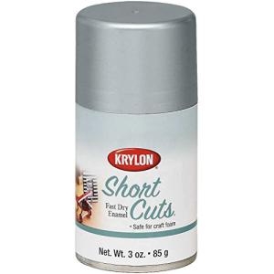 Krylon KSCS032 Short Cuts Aerosol Spray Paint, 3-Ounce, Chrome from Krylon