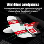 GoolRC KF606 RC Plane, 2.4Ghz Remote Control Airplane, EPP Foam Fixed Wing Plane, RTF Ready to Fly Gliding Aircraft Model Toys with 3 Battery for Beginner by GoolRC