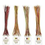 XINGYHENG 60Pcs 1.0mm 2P 3P 4P 5P Connection Plug Terminal Connector Wire Cable for LED Light Strip 5.9ââ Compatible with JST SH by XLX