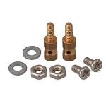 Mxfans 20pcs Metal 1 MM Pushrod Linkage Stopper with Screw and Nut for RC Airplane Helicopter by blhlltd