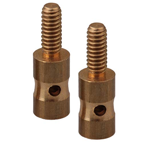 Mxfans 20pcs Metal 1 MM Pushrod Linkage Stopper with Screw and Nut for RC Airplane Helicopter by blhlltd