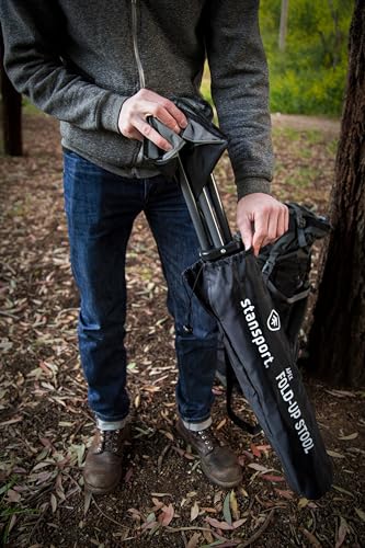 Stansport Multicolored Apex Fold-Up Stool