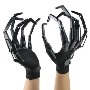 Articulated Skeleton Bone Claw Gloves for Cosplay