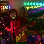 Articulated Skeleton Bone Claw Gloves for Cosplay