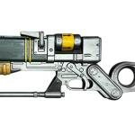 Wasteland Sci-Fi Rifle Foam Prop Gun