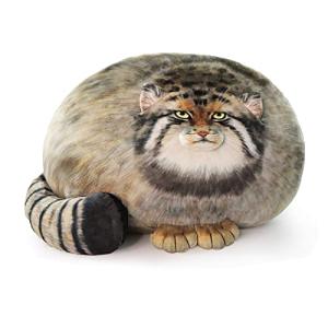 Pallas Cat Plush Toy - Adorable 18-Inch Cuddly Friend