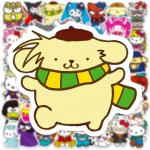 50pcs Cute Sanrio Cosplay Stickers for Kids