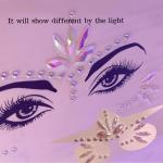 Mermaid Face Gems for Cosplay and Rave Parties