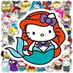 50pcs Cute Sanrio Cosplay Stickers for Kids