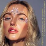 Mermaid Face Gems for Cosplay and Rave Parties