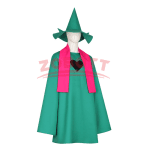 Ralsei Cosplay Hoodie Cape with Hat and Scarf