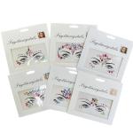 Colorful Diamond Acrylic Face Stickers – 6-Pack