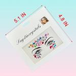 Colorful Diamond Acrylic Face Stickers – 6-Pack