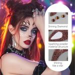 Deer Face Glitter Stickers for Halloween Cosplay