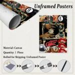 Retro Pop Culture Canvas Art for Music Lovers