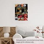 Retro Pop Culture Canvas Art for Music Lovers