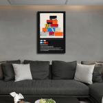 Pop Culture Sneaker Art Canvas Print - 12x18 In