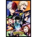 My Hero Academia Framed Poster Wall Art