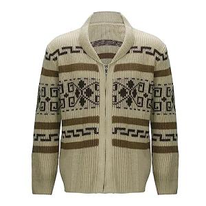 Dude Sweater Costume Cardigan for Adults