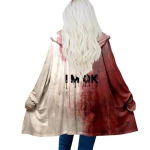 Bloody Halloween Hooded Cardigan Costume for Fans