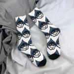 Deltarune Vintage Lancer Funny Crew Socks