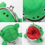 Plush Frog Coin Purse Wallet for Anime Fans