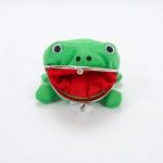 Plush Frog Coin Purse Wallet for Anime Fans