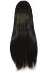 32" Long Black Anime Cosplay Wig