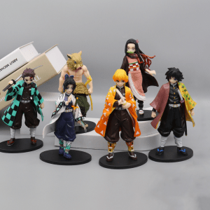 Demon Slayer Tanjirou Zenitsu Nezuko Action Figures
