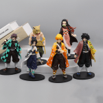 Demon Slayer Tanjirou Zenitsu Nezuko Action Figures