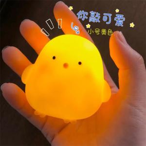Cute Anime Chick Doll Night Light Toy