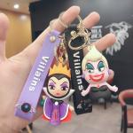 Anime Villains Silicone Keychain - Maleficent & Cruella