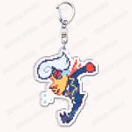 Deltarune Spamton Tenna Meme Keychains for Fans